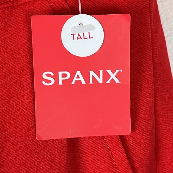 SPANX  Polished Kick Flare Pant in True Red, Size XS Tall, NWT - Picture 4 of 16